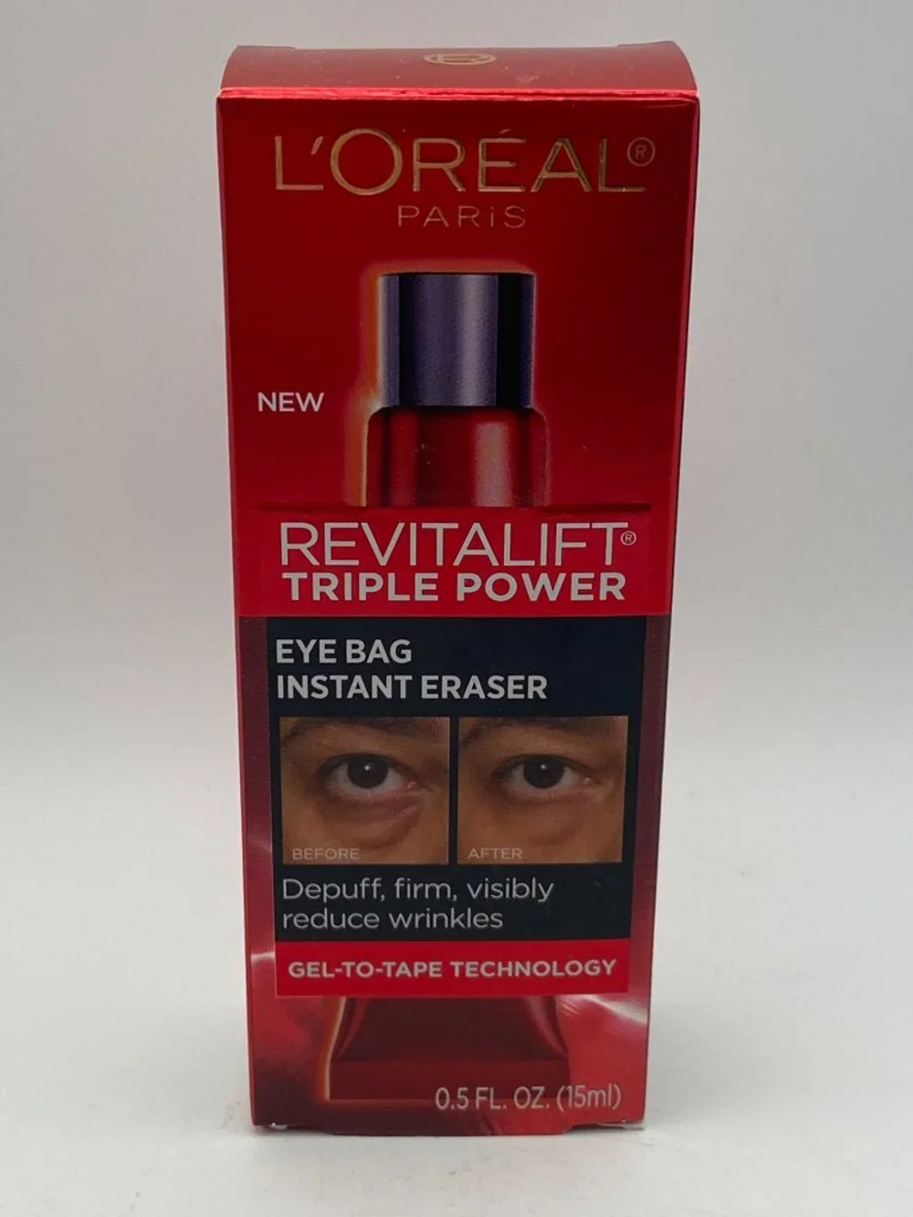 L’Oréal Revitalift Triple Power Eye Bag Instant Eraser (0.5 fl oz / 15ml) - New
